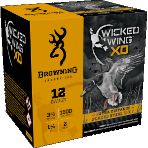Browning Wicked Wing XD 12 Gauge 3.50 1 1/2 oz 2 Shot (Box)