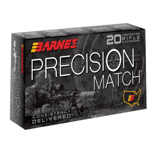 Barnes Precision Match 5.56 69 Grain Open Tip Match Boat Tail (Box)