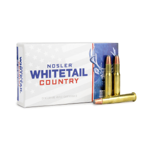 Nosler Whitetail Country 30-30 Winchester 150 Gr RN Solid Base (Box)