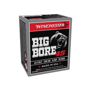 Winchester Big Bore 45 Long Colt 250 Grain SJHP (Box)