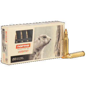 Norma Ammunition Dedicated Hunting .223 Remington 55 Gr Polymer Tip (Box)