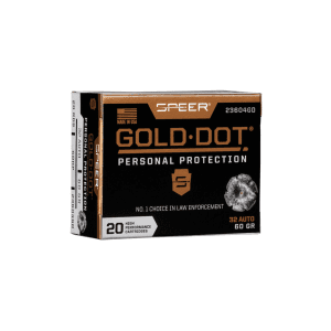 Speer Gold Dot 32 ACP 60 Grain GDHP (Box)