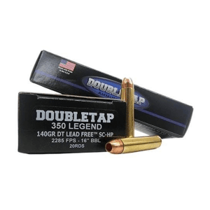 DoubleTap 350 Legend 140 Gr DT Lead Free Ammo 20 Rounds (Box)