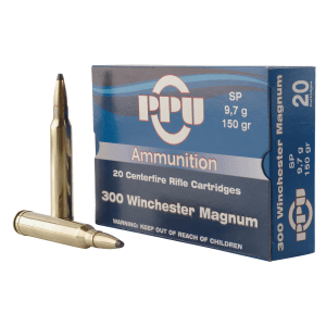 Ppu Standard Rifle 300 Win Mag 150 Grain Soft Point (Box)