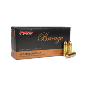 PMC Bronze 38 Super 130 Gr +P FMJ (Box)