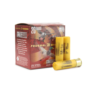 Federal Premium Ultra Steel 20 Gauge 3 1 oz 3&5 Shot (Box)