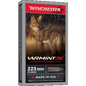 Winchester Varmint X 22-250 Rem 55 Gr Extreme Point 20 Rounds (Box)