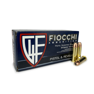 Fiocchi Pistol Shooting Dynamics 38 Special 158 Grain JHP (Box)