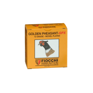 Fiocchi Golden Pheasant 12 Ga 2-3/4 1-3/8 Oz No.6 Shot Nickel-Plated