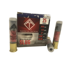 ATI 410 Gauge 2.5 1/4 oz Rifled HP Slug (Box)