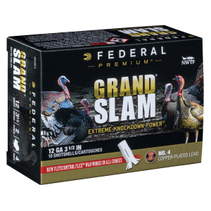Federal Premium 12 Gauge 3.50 2 oz 4 Shot PFCX139F4 (Box)