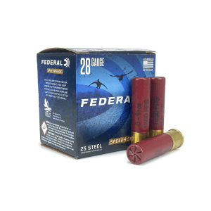 Federal Speed-shok 28 Gauge 2.75 5/8 oz 6 Shot Steel (Box)