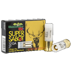 Brenneke Supersabot 12 Gauge 3 1 1/8 oz Sabot Slug SL123SUS (Box)