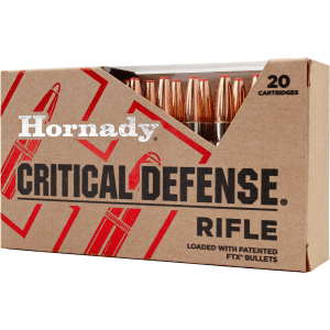 Hornady Critical Defense 223 Remington 73 Grain Flex Tip eXpanding (Box)
