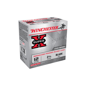 Winchester Super-X 12 Gauge 2.75 Smokeless Powder Blank Shot (Box)