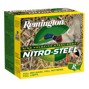 Remington Nitro-steel 12 Gauge 3 1 1/4 oz 4 Shot 20802 (Box)