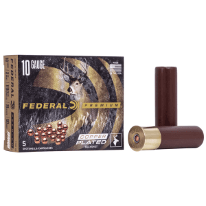 Federal Premium 10 Gauge 3.5 Copper-Plated 00 Buckshot (Box)
