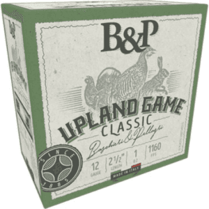 B&P Upland Game Classic 12 Gauge 2.5 1 oz 7.5 Shot (Box)
