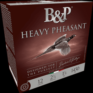 B&P Heavy Pheasant 12 Gauge 2.75 1-3/8 oz 4 Shot (Box)