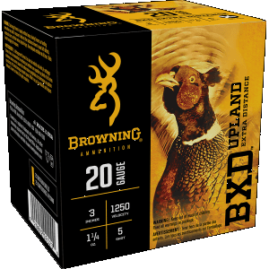 Browning BXD 20 Gauge 3 1-1/4 oz 5 Shot (Box)