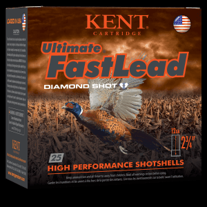 Kent Cartridge 12 Gauge 2.75 1-1/2 oz 4 Shot 1415 fps (Box)