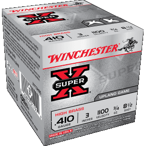 Winchester 410 Gauge 3 3/4 oz 8.5 Shot 1100 fps (Box)