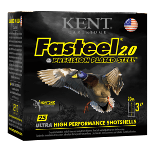 Kent Cartridge Fasteel 2.0 20 Gauge 3 7/8 oz 3 Shot K203FS243 (Box)