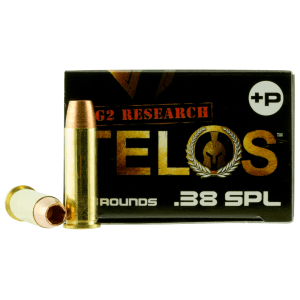 G2 Research Telos 38 Special 105 Grain Fracturing Copper Hollow Point G00618 (Box)