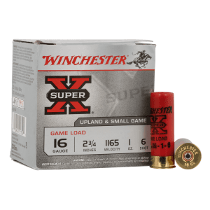 Winchester Super X 16 Gauge 2.75 1 oz 6 Shot XU166 (Box)