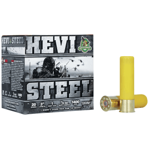 HEVI-Shot HEVI-Steel 20 Gauge 3 7/8 oz 1 Shot High-Velocity Steel (Box)