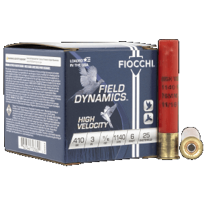 Fiocchi Field Dynamics 410 Gauge 3 11/16 oz 6 Shot 410HV6 (Box)