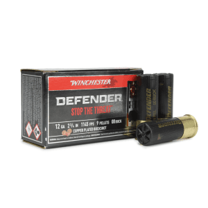 Winchester Defender 12 Gauge 2.75 00 Buckshot (Box)
