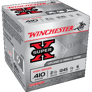 Winchester Super X 410 Gauge 2.50 1/2 oz 6 Shot X416 (Box)