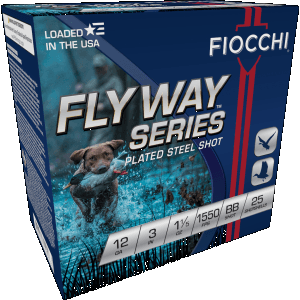 Fiocchi Flyway 12 Gauge 3 1 1/5 oz BB Shot 123ST15B (Box)