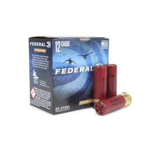 Federal Speed-Shok 12 Gauge 3 1-1/4 oz 3 Shot Steel (Box)