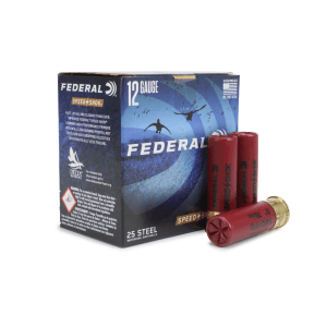 Federal Speed-Shok 12 Gauge 3 1-1/4 oz 4 Shot Steel (Box)