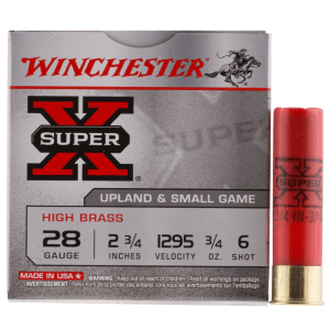 Winchester Super X 28 Gauge 2.75 3/4 oz 6 Shot X286 (Box)