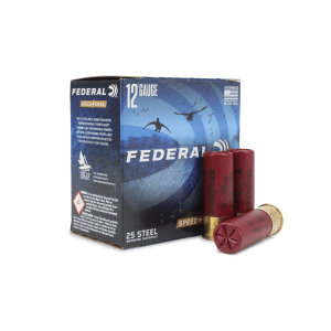 Federal Speed-Shok 12 Gauge 2.75 1-1/8 oz 4 Shot Steel (Box)
