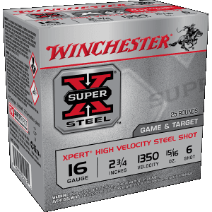Winchester Super X 16 Gauge 2.75 15/16 oz 6 Shot (Box)