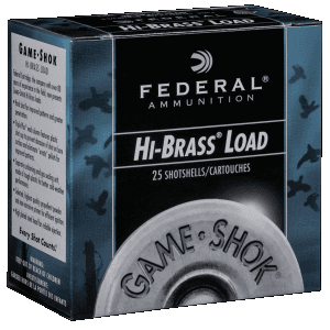Federal Game-shok 12 Gauge 2.75 1 1/4 oz 4 Shot H1264 (Box)