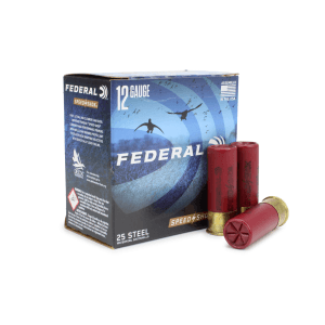 Federal Speed-Shok 12 Gauge 2.75 1-1/8 oz 3 Shot Steel (Box)