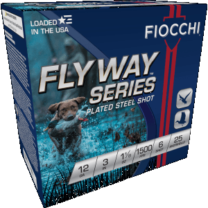 Fiocchi Flyway 12 Gauge 3 1 1/8 oz 6 Shot 123ST6 (Box)