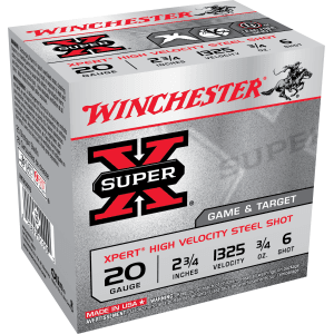 Winchester Super X 28 Gauge 2.75 5/8 oz 6 Shot WE28GT6 (Box)