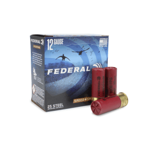 Federal Speed-shok 12 Gauge 2.75 1-1/8 oz BB Shot Steel (Box)