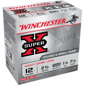 Winchester 12 Gauge 2.75 1-1/4 oz 7.5 Shot (Box)