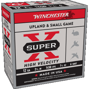 Winchester Super X 12 Gauge 2.75 1-1/4 oz 6 Shot (Box)