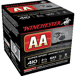 Winchester Aa 410 Gauge 2.50 1/2 oz 8 Shot AASC418 (Box)