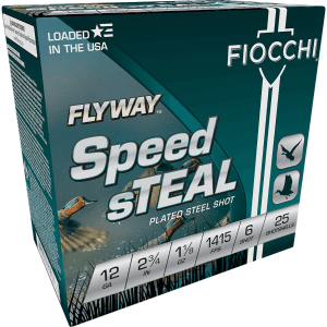 Fiocchi Flyway 12 Gauge 2.75 1 1/8 oz 6 Shot 12FST6 (Box)