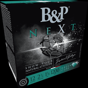 B&P Next 12 Gauge 2.75 1-1/8 oz 8 Shot (Box)
