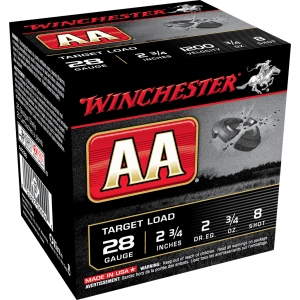 Winchester Aa 28 Gauge 2.75 3/4 oz 8 Shot AA288 (Box)